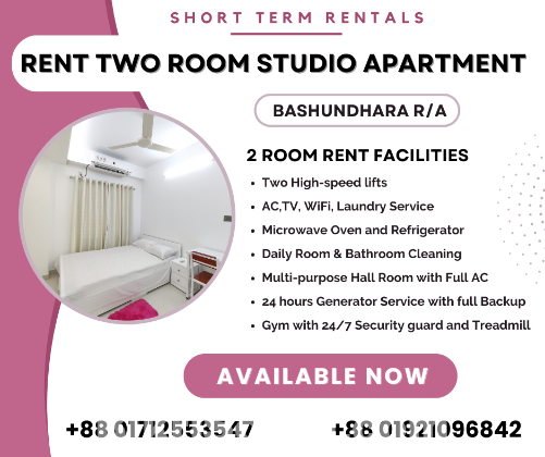 Furnished Apartments Short Term Lease In Bashundhara R/A